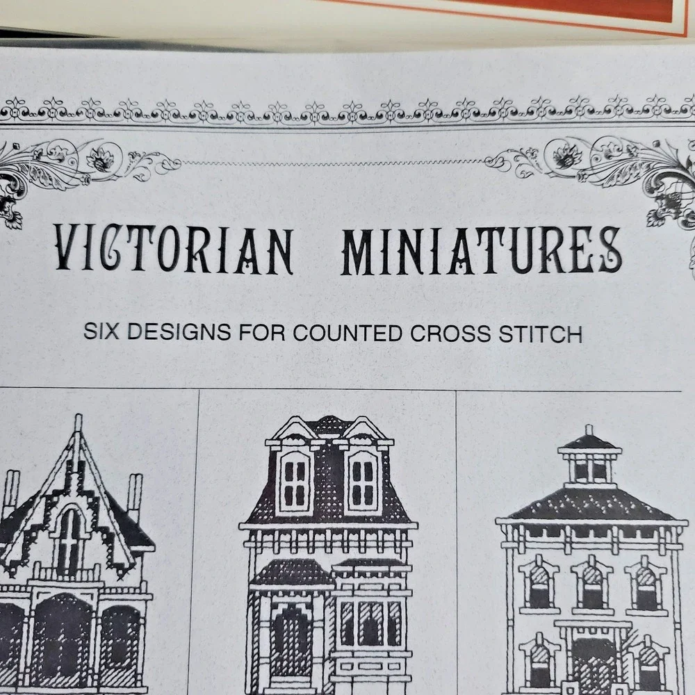 Lot of 7 Victoria Sampler Frankincense Cross Stitch Pattern etc Victorian Theme